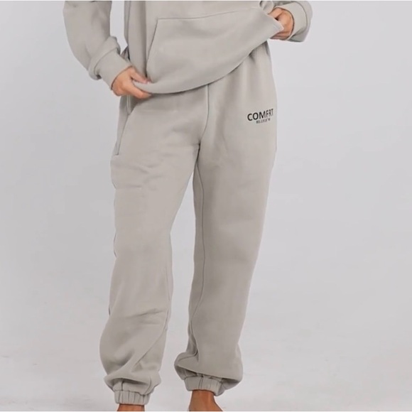 COMFRT Jogger Sweatpants XL Unisex Stone - Matching Hoodie Sold Separately - Picture 1 of 6